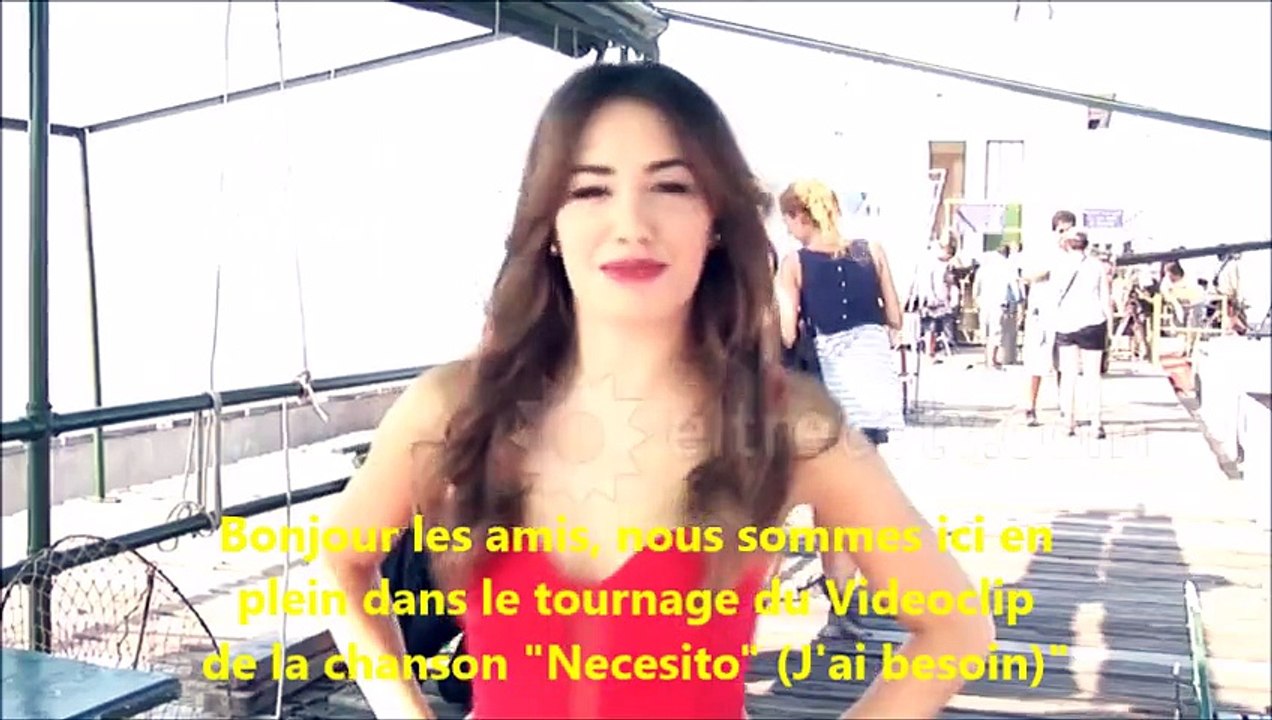 Esperanza Mia   Backstage du clip Necesito (Mon Espérance)