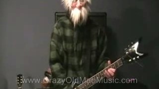 Learn to play guitar with the CrazyOldMa