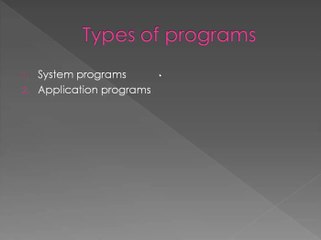 C Language Complete Course in Urdu/Hindi - Types of programs?