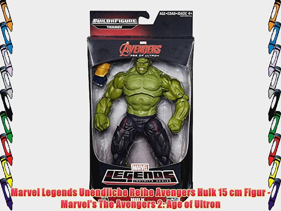 Marvel Legends Unendliche Reihe Avengers Hulk 15 cm Figur - Marvel's The Avengers 2: Age of