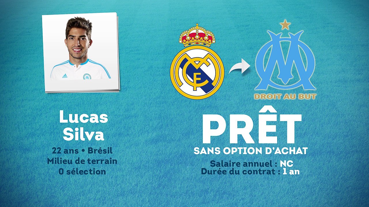 Officiel : Lucas Silva signe à l'OM !