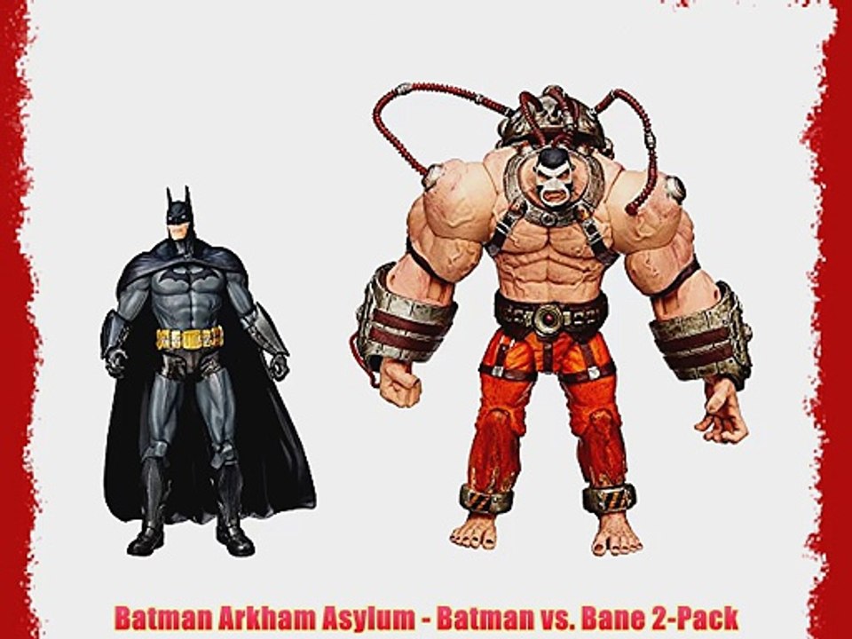 Batman Arkham Asylum - Batman vs. Bane 2-Pack
