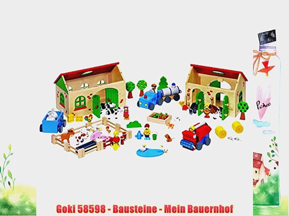 Goki 58598 - Bausteine - Mein Bauernhof