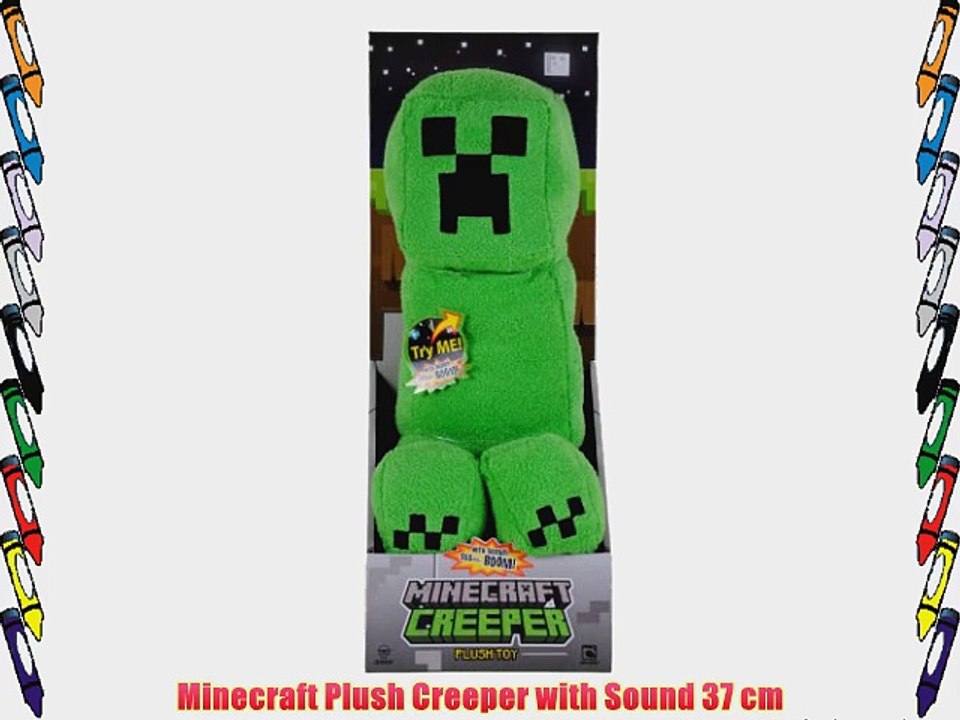 Minecraft Plush Creeper with Sound 37 cm