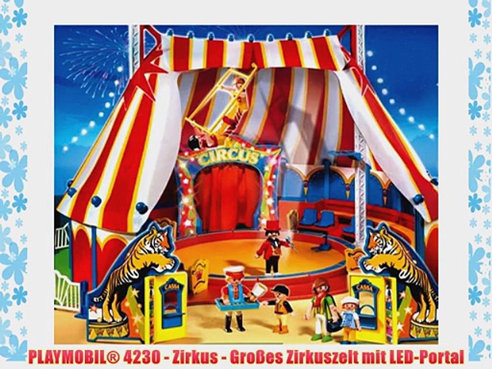 PLAYMOBIL? 4230 - Zirkus - Gro?es Zirkuszelt mit LED-Portal
