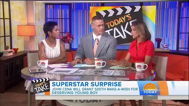 A special look at John Cena's 500th Make-A-Wish Raw, Aug. 24, 2015 WWE On Fantastic Videos