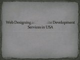 Web Designing and Website Development Services in USA