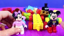 Lego Duplo Mickey Mouse Clubhouse Birthday Parade Train With Mini Barney & Monsters University Sully