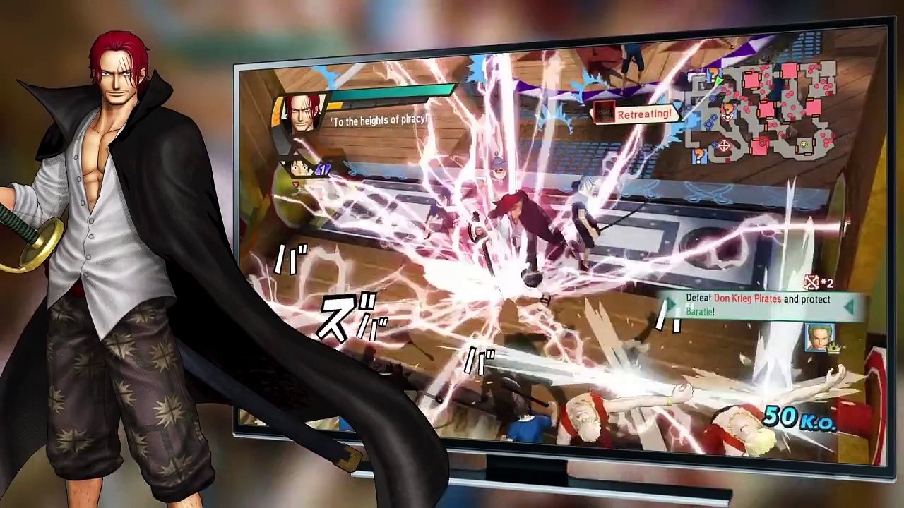 One Piece Pirate Warriors 3 - PS4 PS3 PS Vita Steam - Unexpected Adventure (EU Trailer)