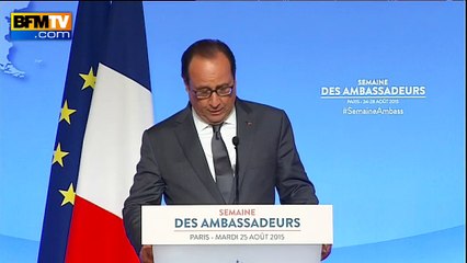 Hollande qualifie de "supercherie" le rétablissement des frontières