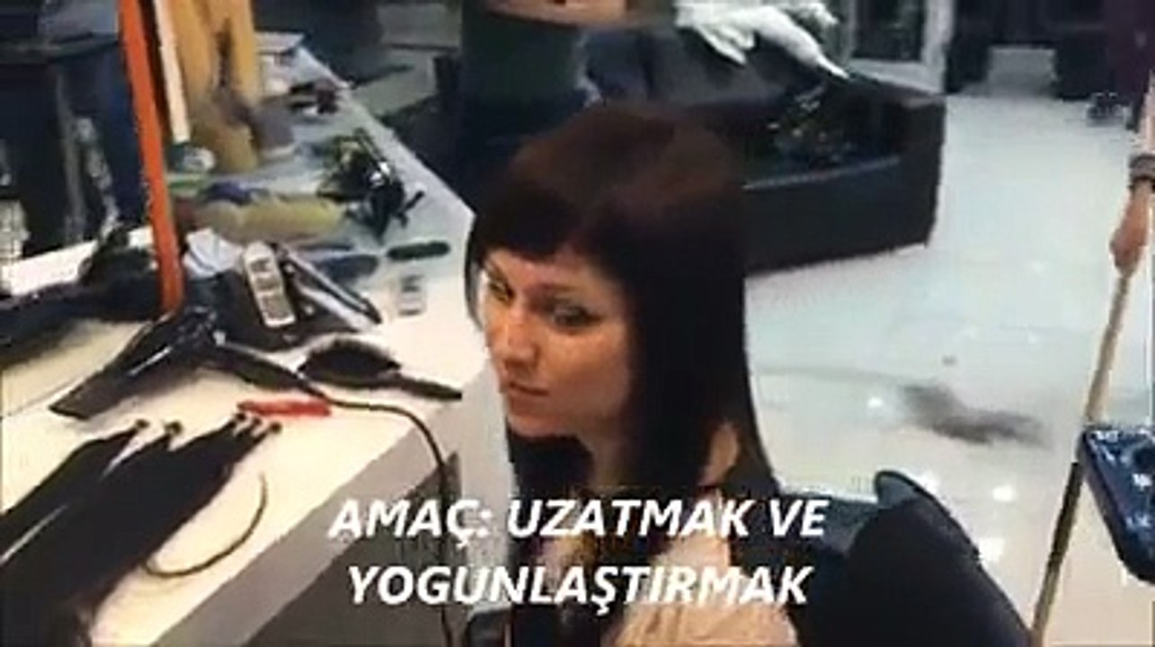 Belli Olmayan Halka Saç Kaynak Öncesi - Sonrası