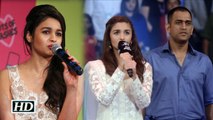 Alia Reacts on her National Anthem Performance