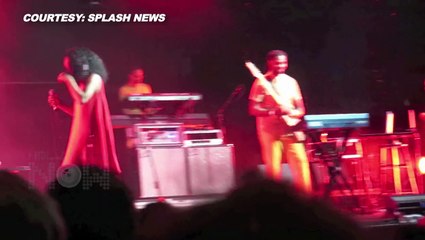 Solange Knowles performs at FYF Fest 2015 LA Sports
