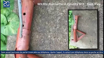 Coincé sous un camion, il est sauvé par son téléphone portable