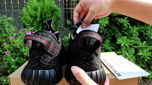 Adidas Yeezy 350 Boost Pirate Black unboxing HD Review from Repbeast.ru