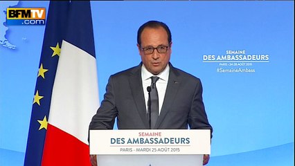Hollande fait "confiance aux autorités chinoises pour surmonter" la crise boursière