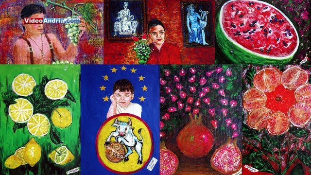 Rassegna delle opere pittoriche di Angelo Chiauzzi presentata dal poeta andriese Nicola Capurso