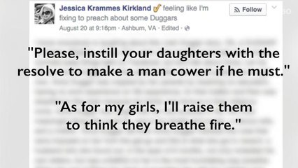 Woman's plea for Anna Duggar to 'breathe fire' goes viral