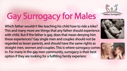 Gay Surrogacy in Mexico
