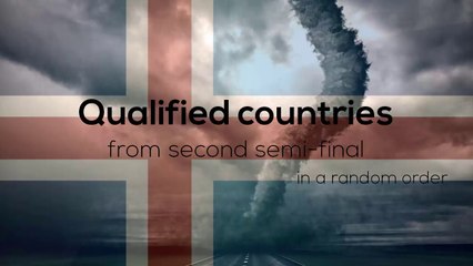 WAO Song Contest / Special edition 1 / Reykjavík, Iceland / Second semi-final results results