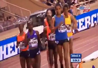 حصري : البطلة حبيبة الغريبي تحطم الرقم القياسي العالمي في ملتقى موناكو (y) مبروك لتونس