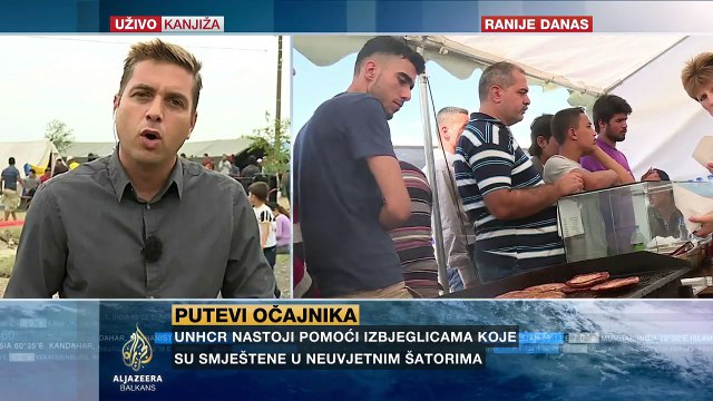 Kostić o smještaju izbjeglica u Kanjiži