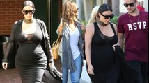 Kim Kardashian Works Sheer Dress For Lunch Date