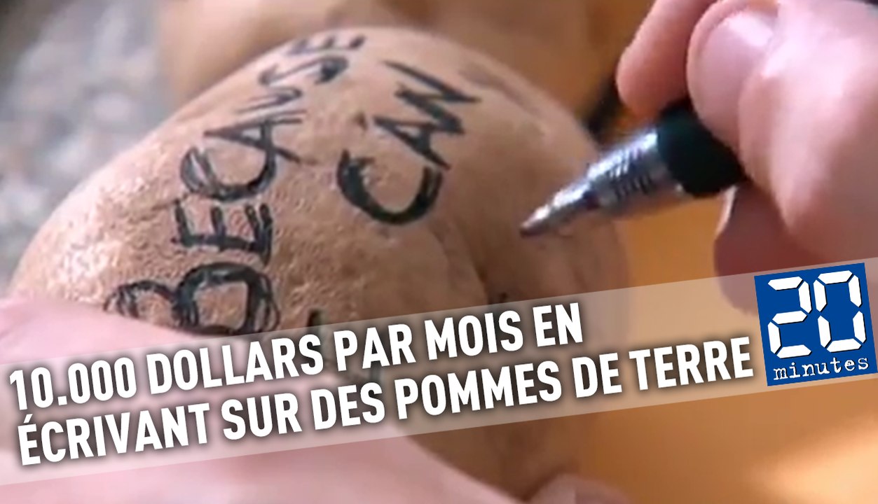 Il gagne 10.000 dollars par mois en écrivant sur des patates