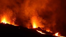 Les quatre éruptions du Piton de la Fournaise en 2015