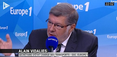 Contrôle dans les trains : Alain Vidalies préfère "discriminer pour être efficace" - ZAPPING ACTU DU 25/08/2015