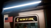MTA NYC Subway: Euclid Av-bound R160 (C) Trai