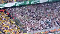 Gladbach fans singing and jumping - BVB 09 -