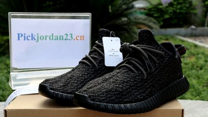 Adidas Yeezy Boost 350 "Pirate Black" HD Review From PickJordan23.cn