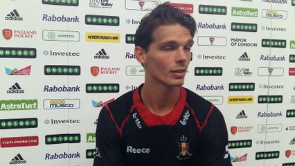 Interview de Felix Denayer après le match Belgique-Irlande