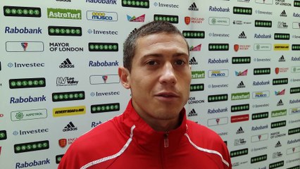 Interview de  John John Dohmen après le match Belgique-Irlande