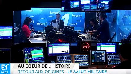 Aux origines du salut militaire