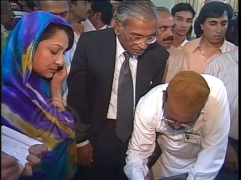 Shabbir Ibne Adil, PTV, News Report: Speaker Sindh Assembly election (2002)