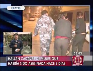 Independencia: Hallan cuerpo de mujer asesinada en una vivienda