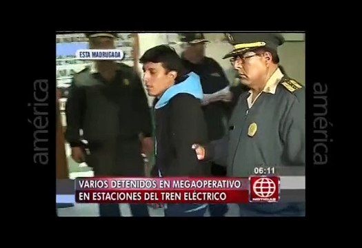 Metro de Lima: detienen a 13 personas por robos en estaciones