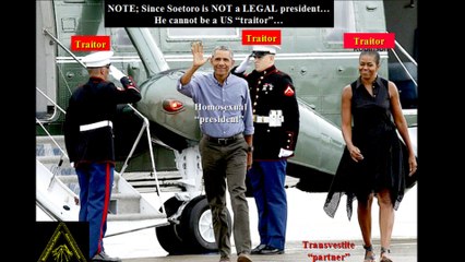 US Criminal Government: Michael Robinson (Michelle Obama); US Marines' TREASON