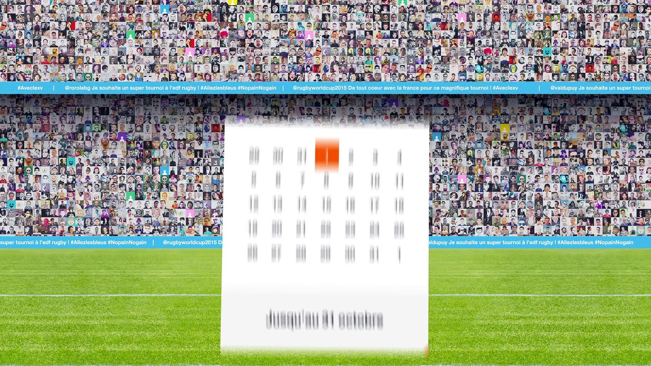 Avec le XV – Teaser la Tribune des Bleus - Orange