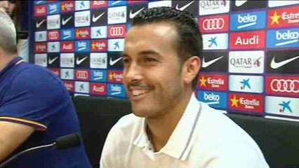 Pedro Rodríguez bids farewell to Barcelona