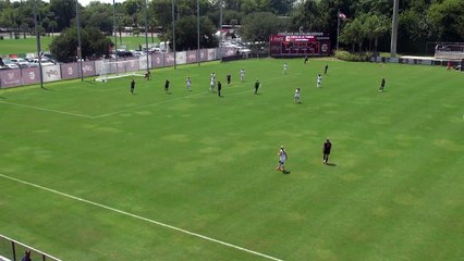 Football féminin : une gardienne de but inscrit un but sur un dégagement