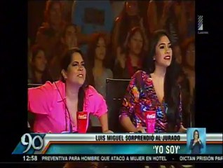 "Yo soy": imitador de Luis Miguel cautiva con su presentación