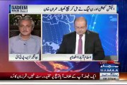 Justice Kazim about PMLN in Nadeem Malik Live, Rana Sanaullah giving me life threats