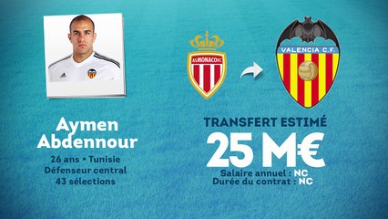 Officiel : Aymen Abdennour quitte Monaco pour Valence !