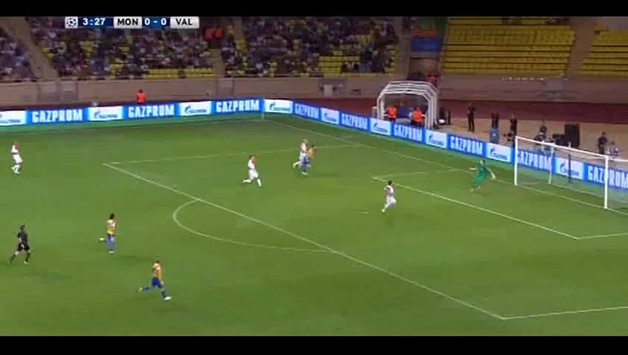 Goal Negredo - Monaco 0-1 Valencia - 25-08-2015