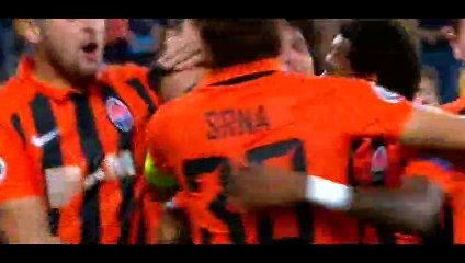 Goal Marlos - Shakhtar 1-0 Rapid Vienna - 25-08-2015