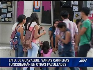 Dudas sobre reorganización de carreras en la universidad de Guayaquil