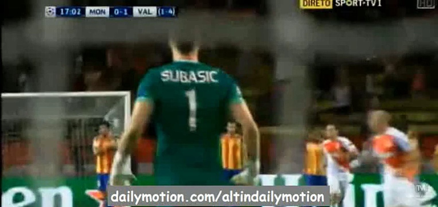 Andrea Raggi Goal - AS Monaco 1-1 Valencia -Champions League -25.08.2015